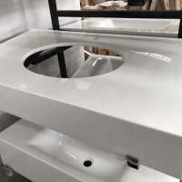 High Quality Countertop Wholesale Bathroom Countertop Factory Price White Countertop