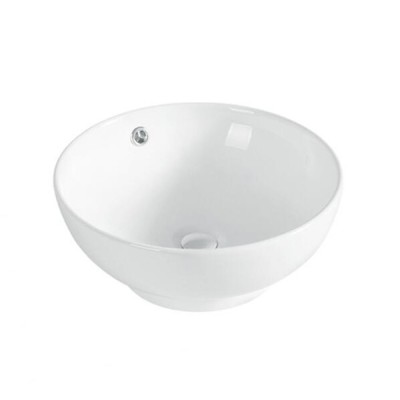 China ceramics supplier countertop round hand wash basin